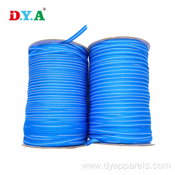 1cm polyester webbing blue stripe polyester webbing